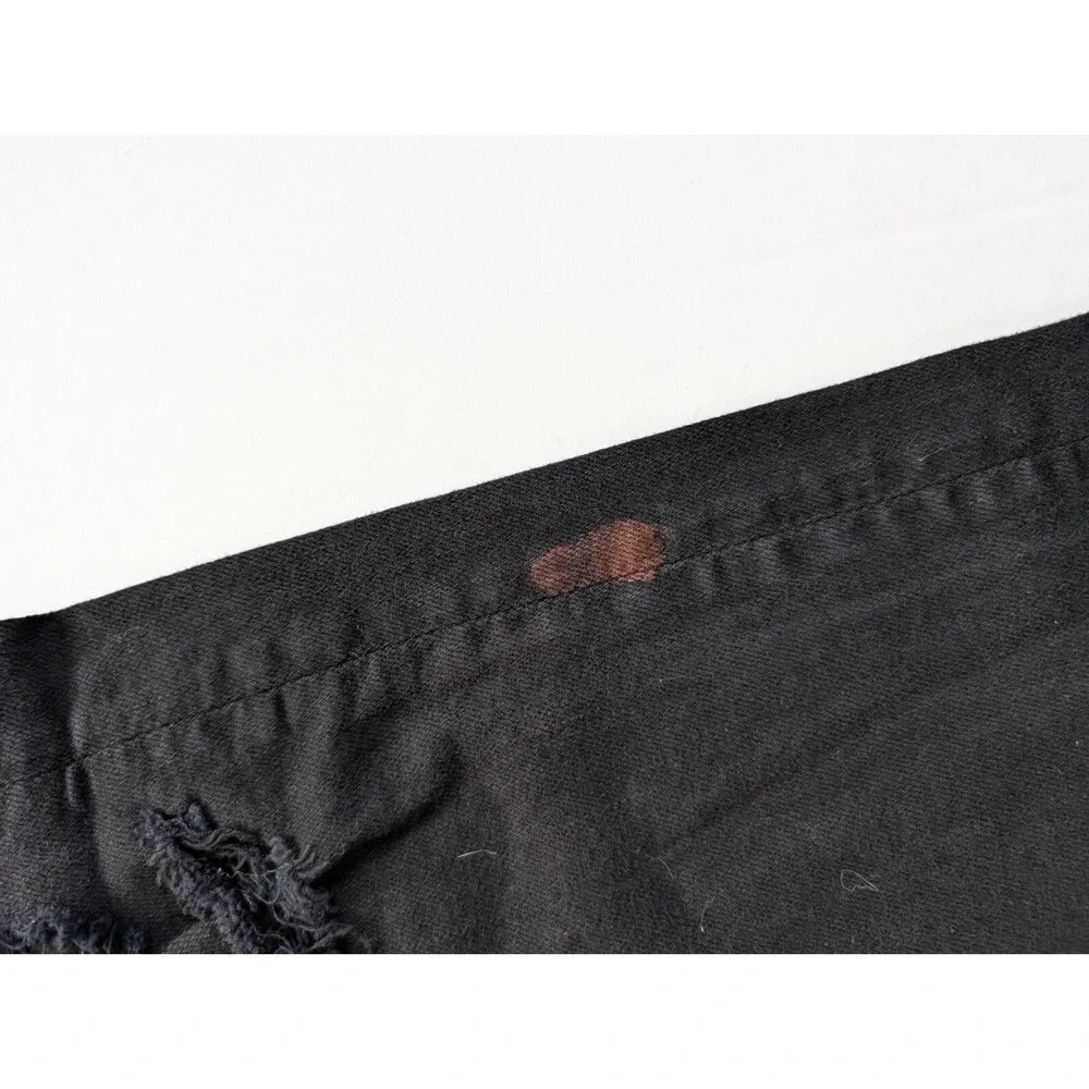 7‎ For All Mankind Jeans Paxtyn Mens 34 Black Distressed 7FAMK
